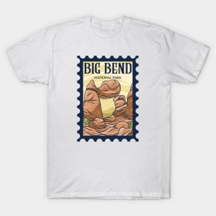 Big Bend National Park Stamp T-Shirt
